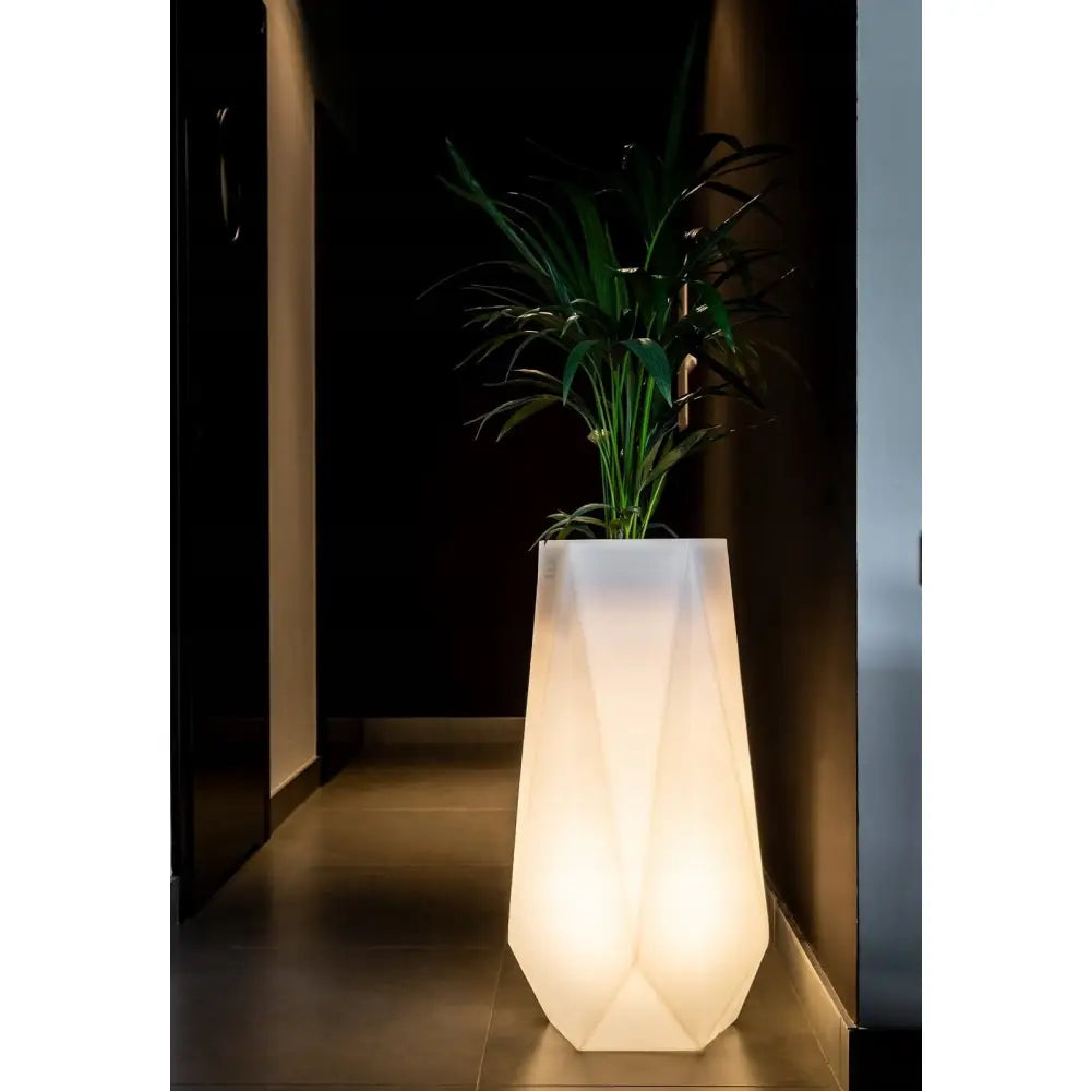 Blomsterpotte Belyst Siena Light Kaldt Lys (svart Kabel)