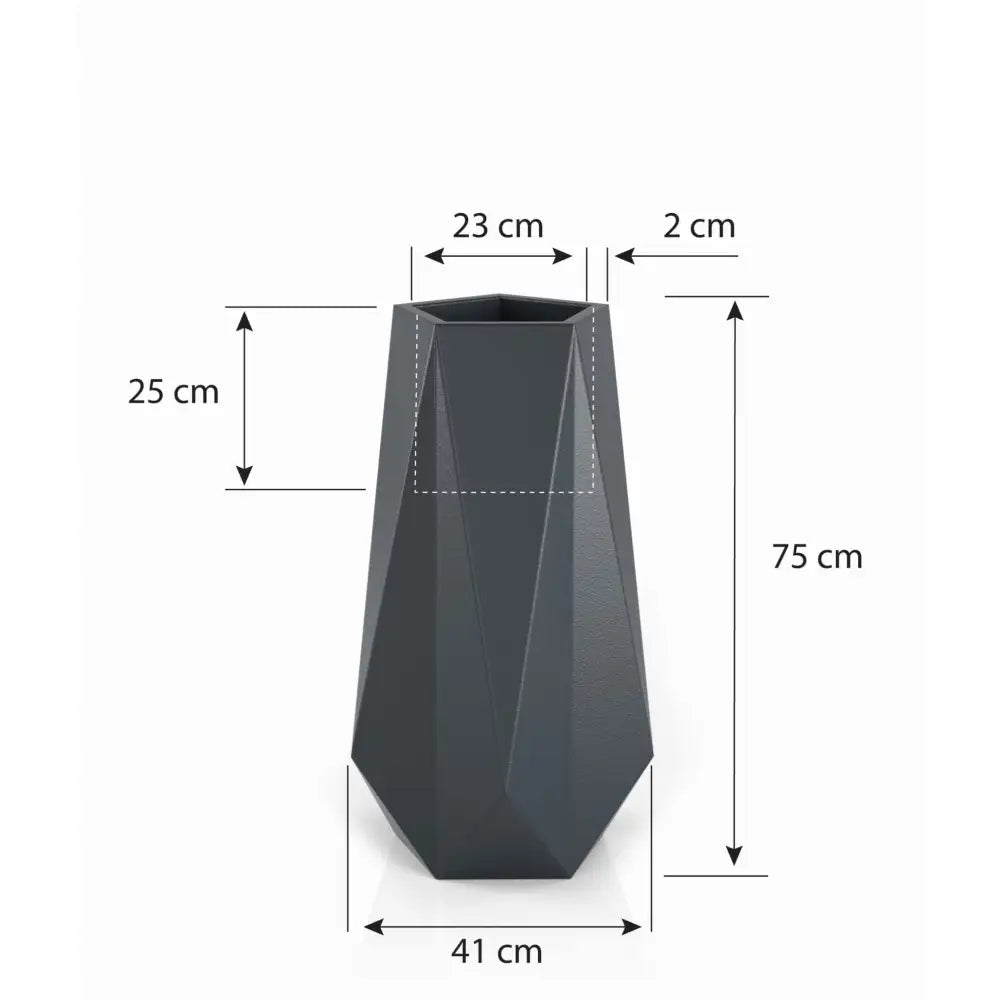 Blomsterpotte Belyst Siena Light Kaldt Lys (svart Kabel)