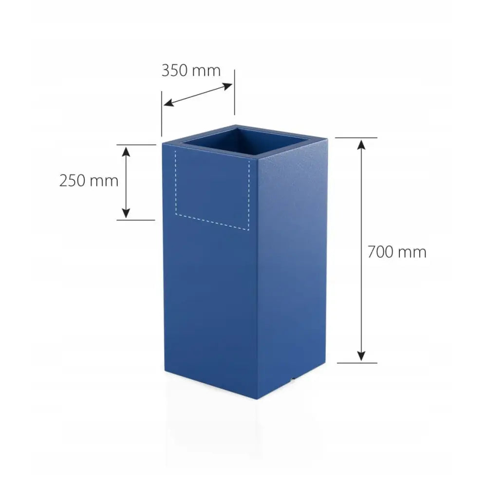 Blomsterpotte Belyst Tower Pot Light Varmt Lys (svart Kabel)