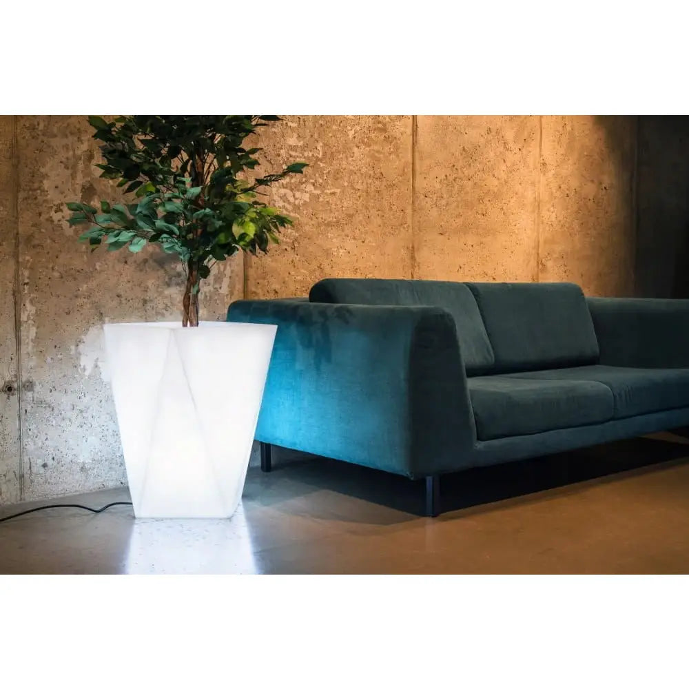 Blomsterpotte Belyst Vaso Light Kaldt Lys (svart Kabel)