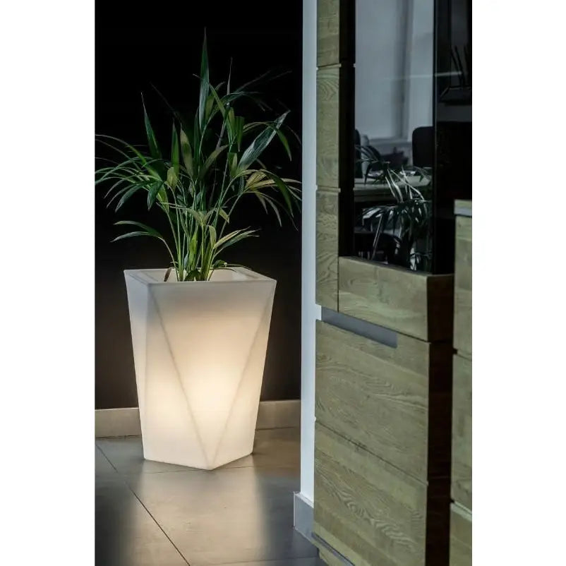 Blomsterpotte Belyst Vaso Light Kaldt Lys (svart Kabel)