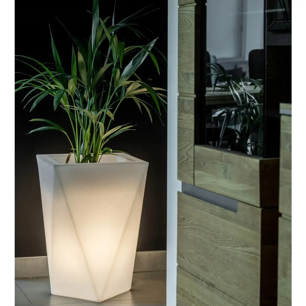 Blomsterpotte Belyst Vaso Light Rgb-pære (svart Kabel)