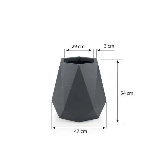 Blomsterpotte Flavi Gul (full Kapasitet)