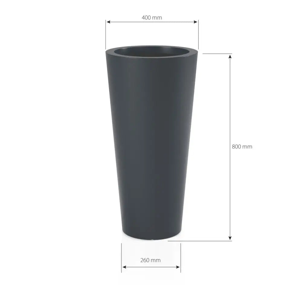 Blomsterpotte Habana Gul (full Kapasitet + Vann Drenering)