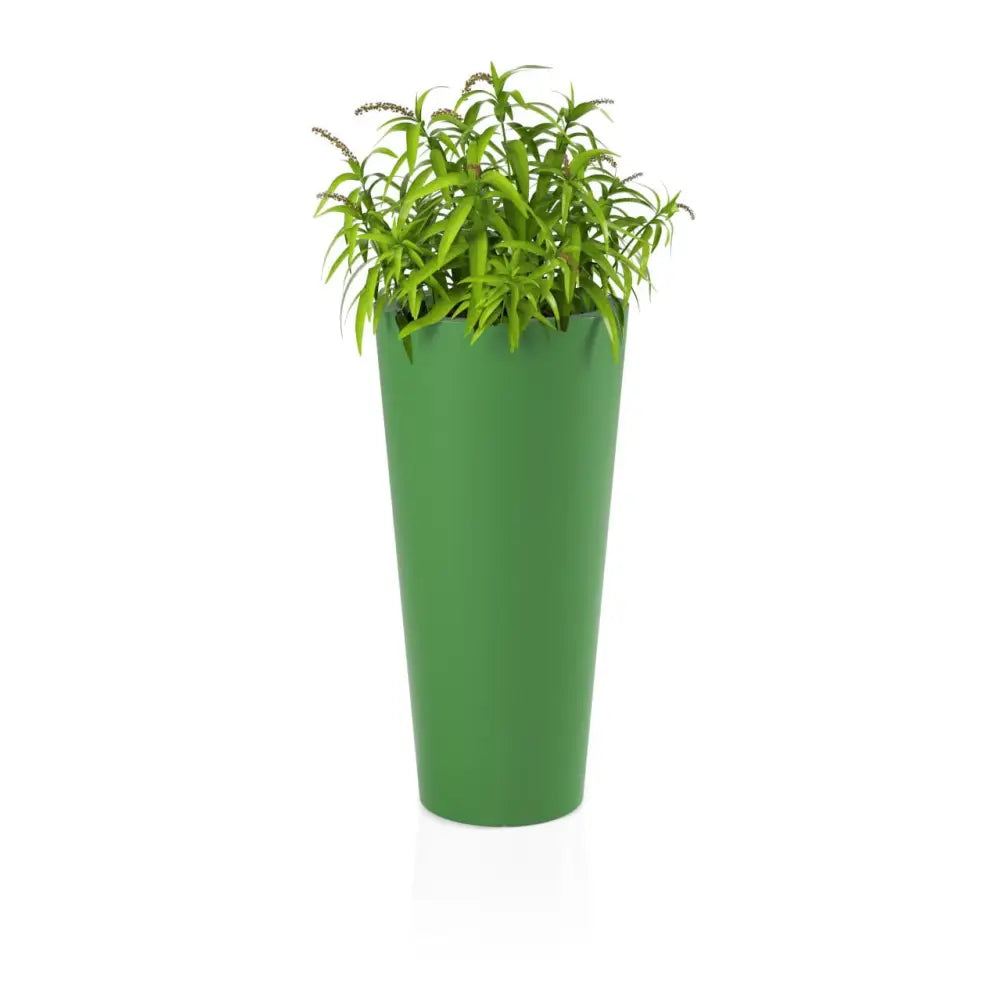 Blomsterpotte Habana Lime (med Indre Hylle + Vann Drenering)