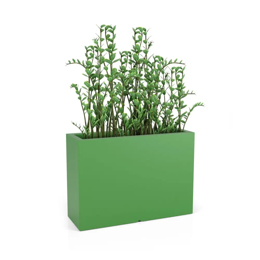 Blomsterpotte Longerino Lime (med Indre Hylle + Vann Drenering)