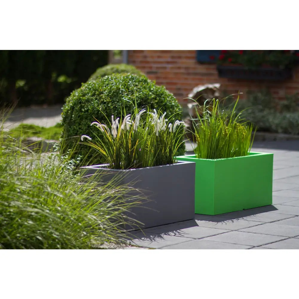 Blomsterpotte Lungo Hvit (full Kapasitet)