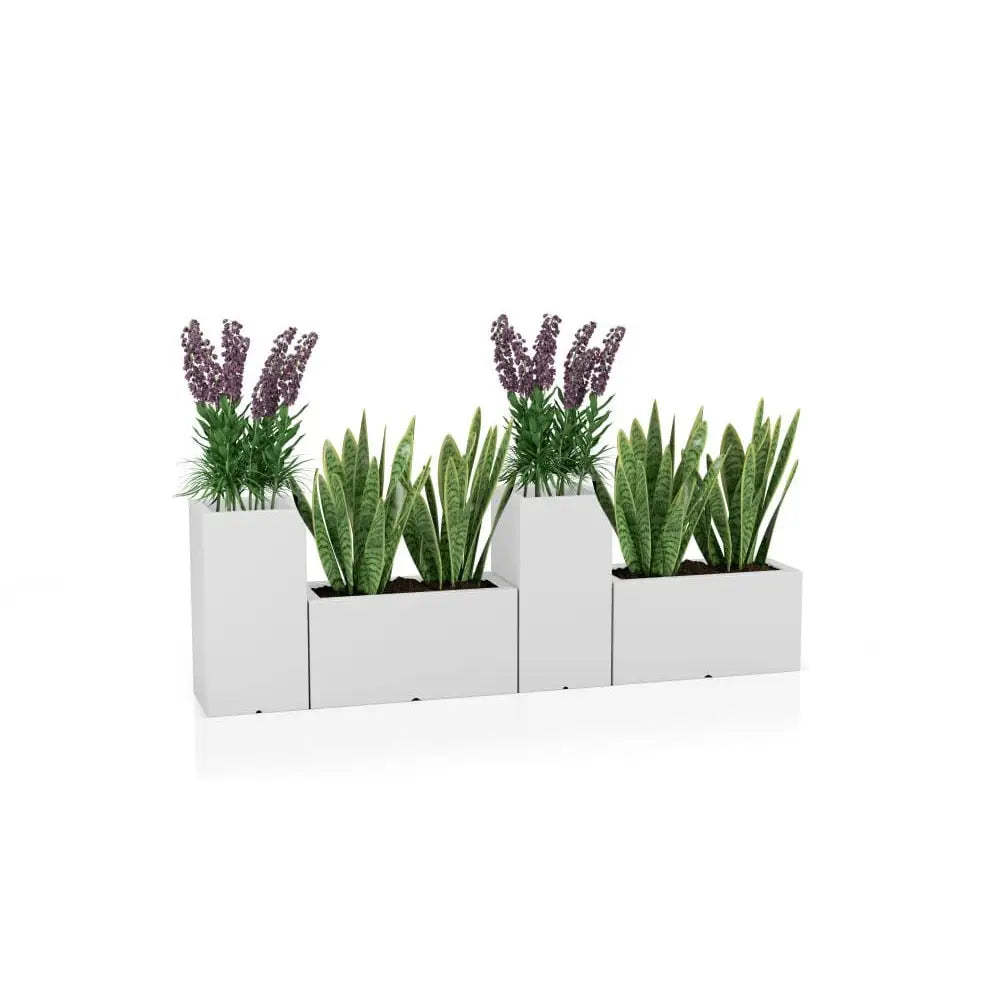 Blomsterpotte Lungo Lime (med Indre Hylle)