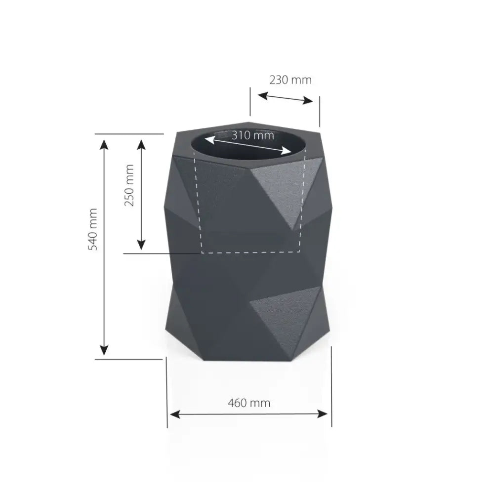 Blomsterpotte Modena Rød (full Kapasitet)