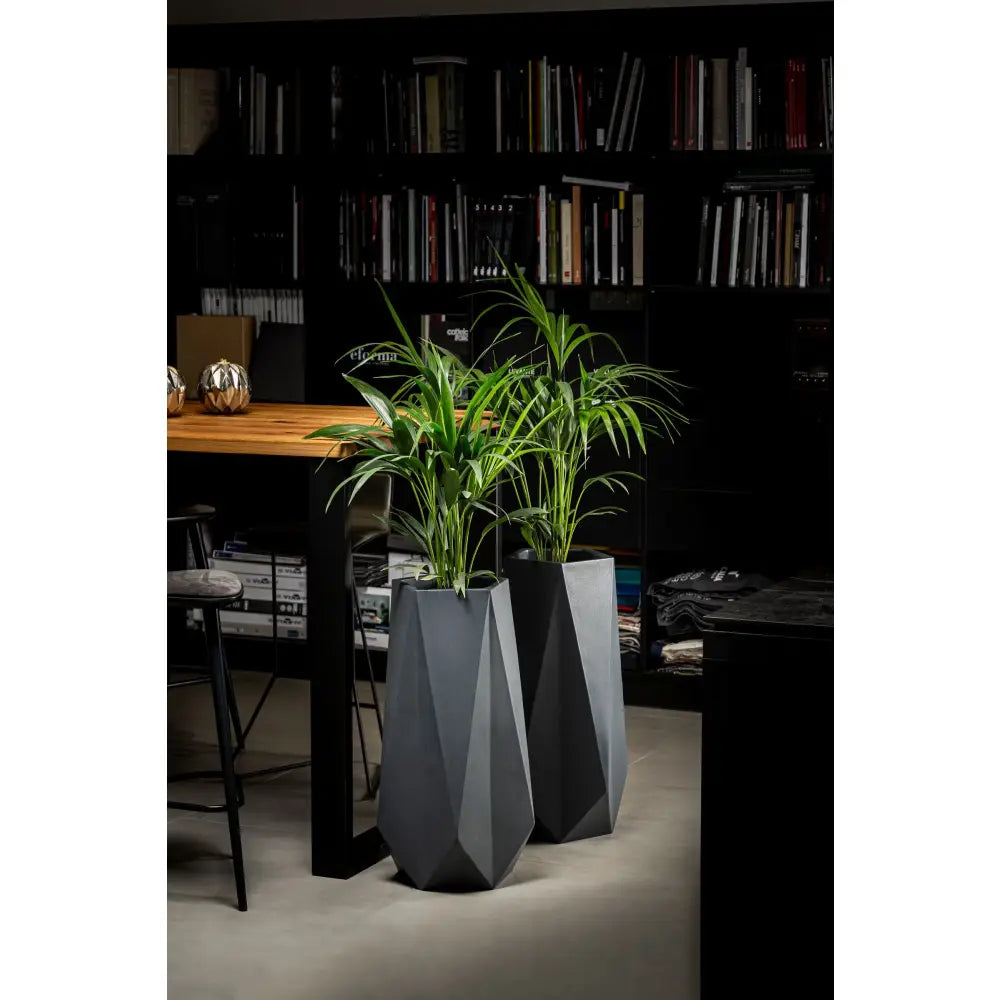 Blomsterpotte Siena Hvit (full Kapasitet + Vann Drenering)