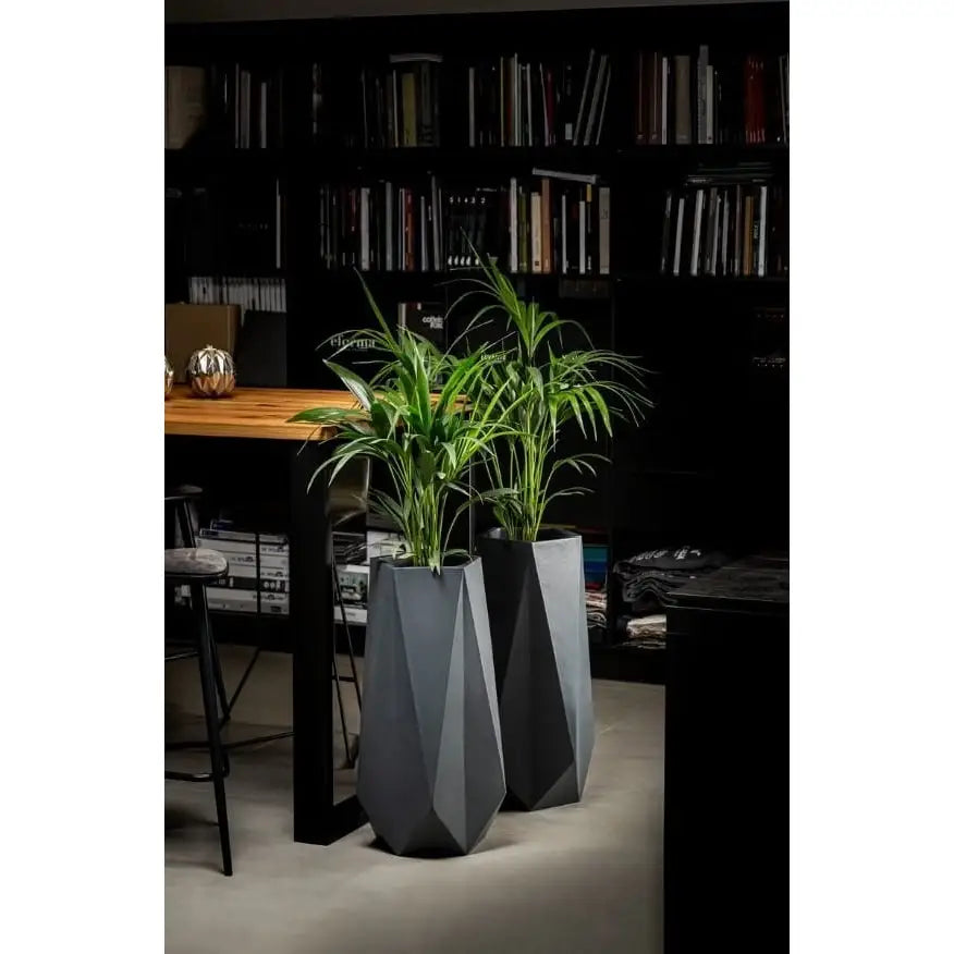 Blomsterpotte Siena Lime (med Indre Hylle + Vann Drenering)