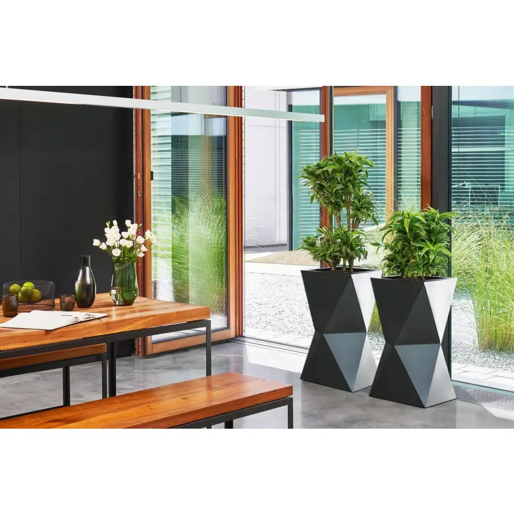 Blomsterpotte Valencia Grå (full Kapasitet)