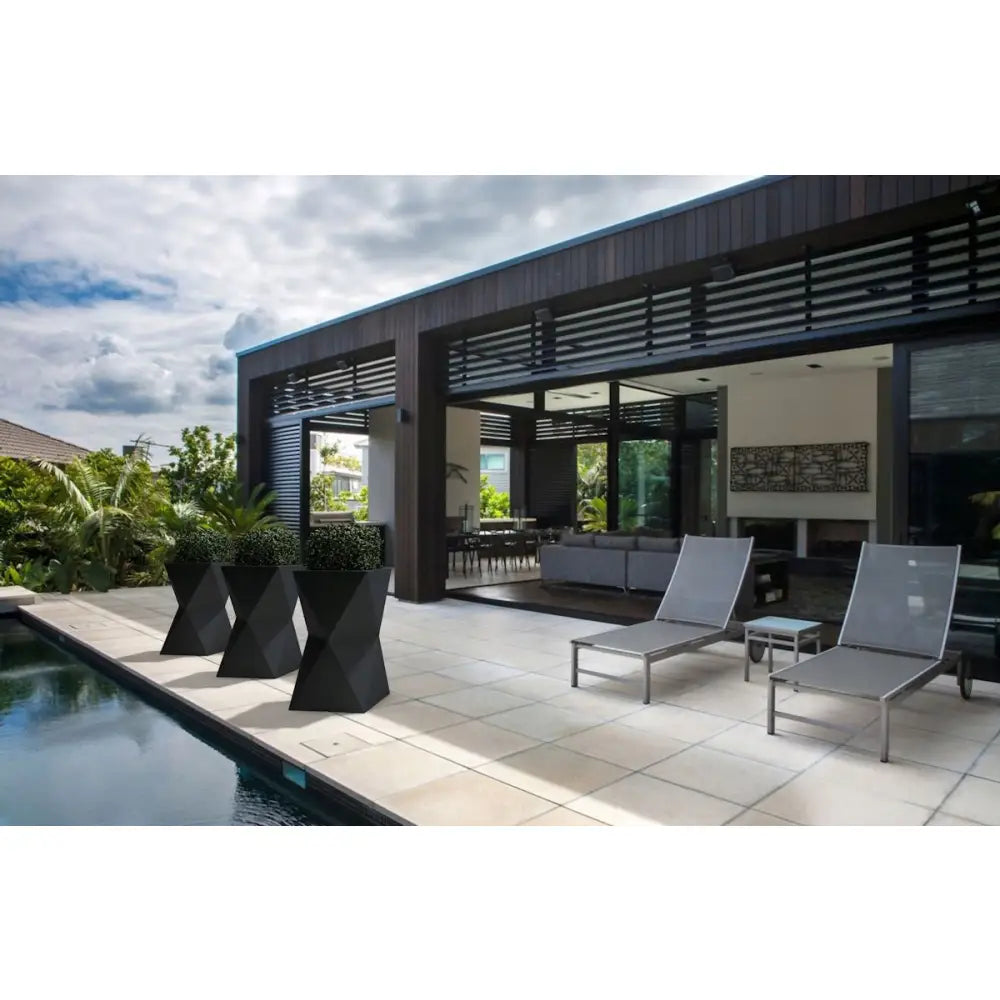 Blomsterpotte Valencia Hvit (med Indre Hylle)