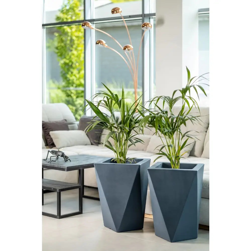 Blomsterpotte Vaso Lime (full Kapasitet + Vann Drenering)