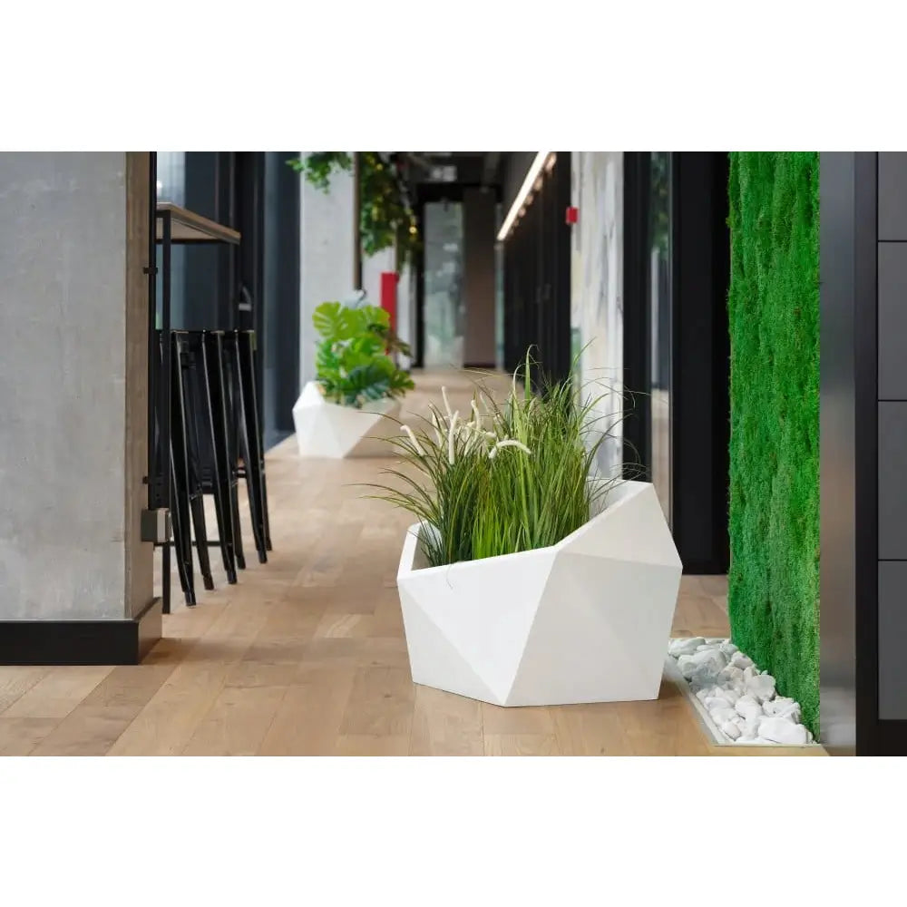 Blomsterpotte Vesari Antrasitt (full Kapasitet)