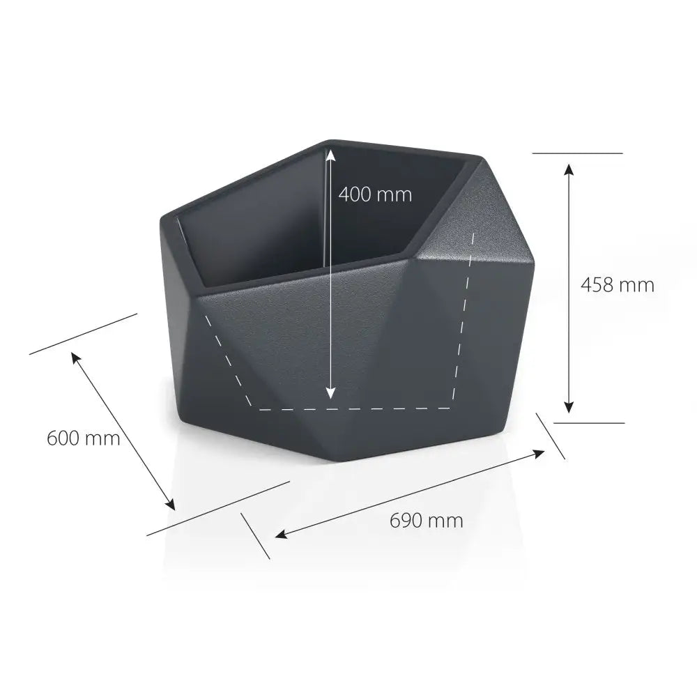 Blomsterpotte Vesari Gul (full Kapasitet)