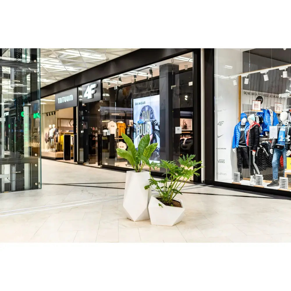 Blomsterpotte Volcano Grå (full Kapasitet)