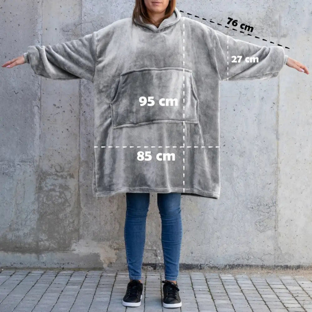 Bluzair Kocobluza Oversize Polsk Pelsaktig Pute