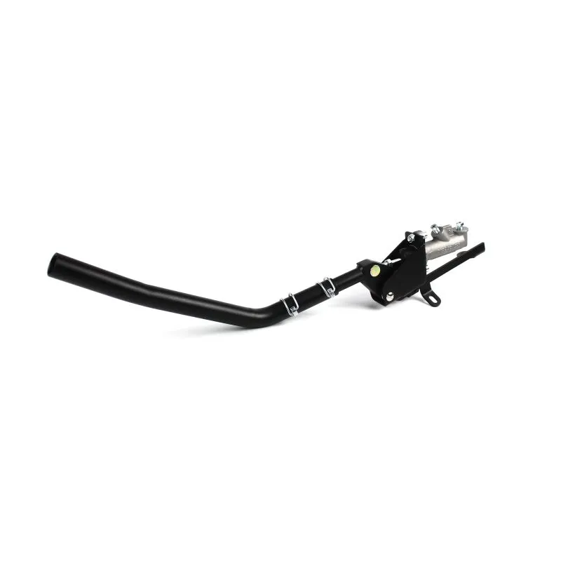 Hydraulisk håndbrekk for BMW E36 montert i original tunnelposisjon for drift og motorsport