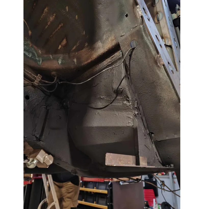 Lasersveiset chassisforsterkning for BMW E36 fronttriangelpunkt