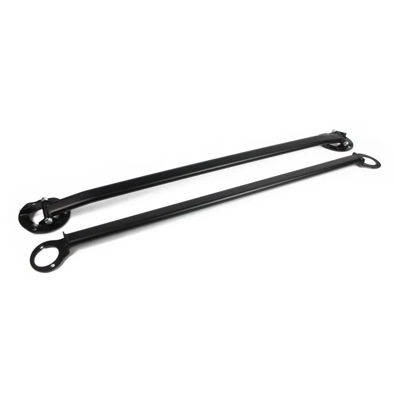 Sort pulverlakkert nedre bakre avstiver for BMW 3-serie E46 subramme