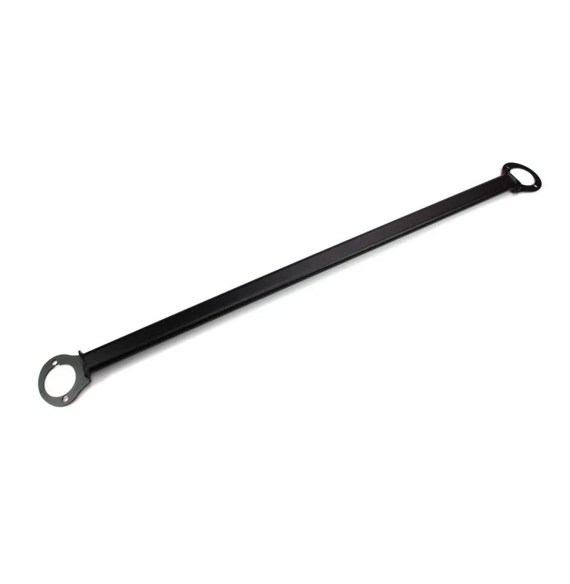 Stål avstiver bak for BMW 3 Serie E46 – flatovalt profil 40x20 mm med sort pulverlakk