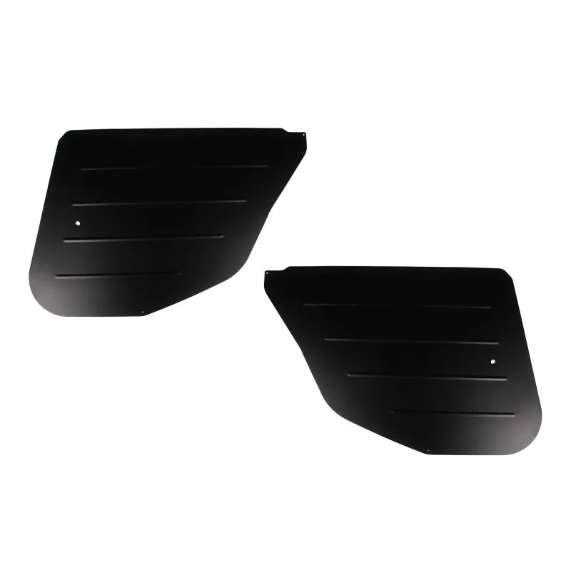 Lette bakre dørpaneler i aluminium for BMW E46 Sedan – parvis visning