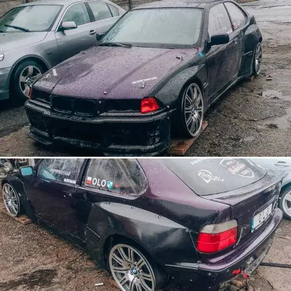 Body Kit Bmw E36 Compact Pandem Wide - 6