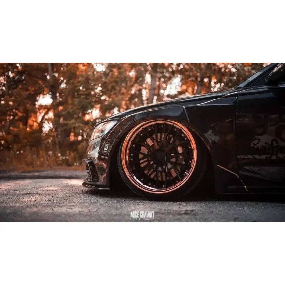 Bodykit Audi S6 C7 Avant Wide Body + Sett med Splitters