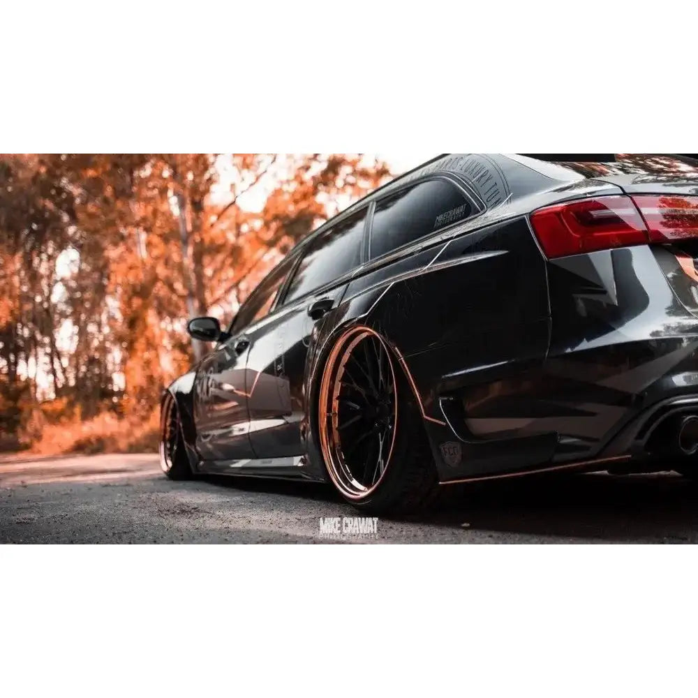 Bodykit Audi S6 C7 Avant Wide Body + Sett med Splitters