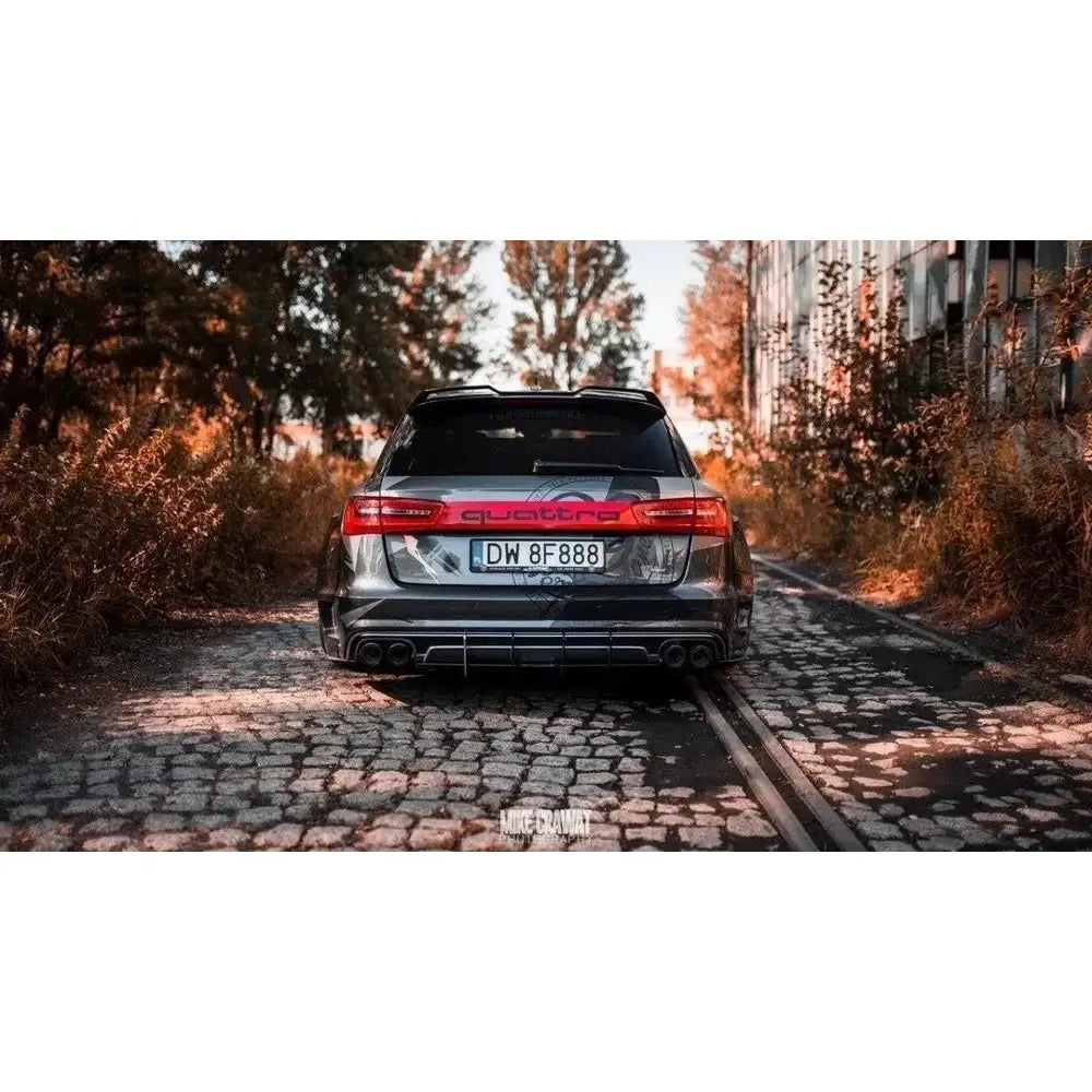 Bodykit Audi S6 C7 Avant Wide Body + Sett med Splitters