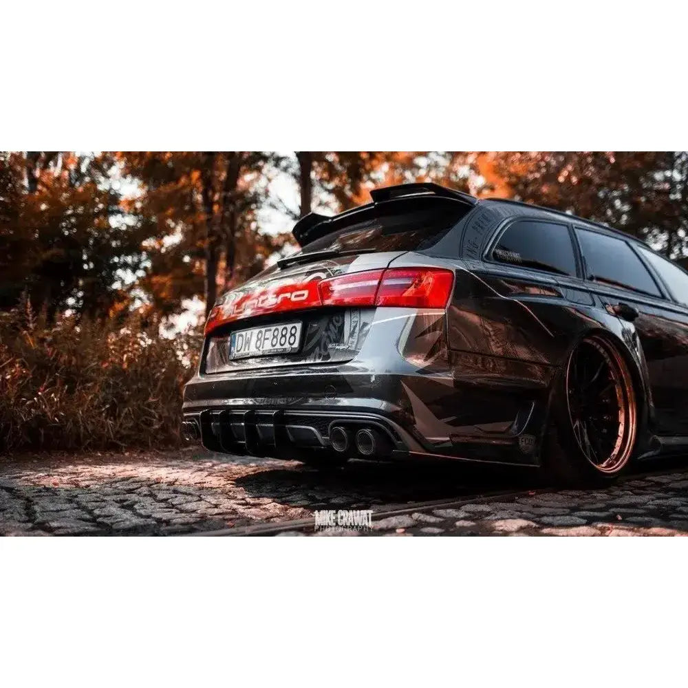 Bodykit Audi S6 C7 Avant Wide Body + Sett med Splitters