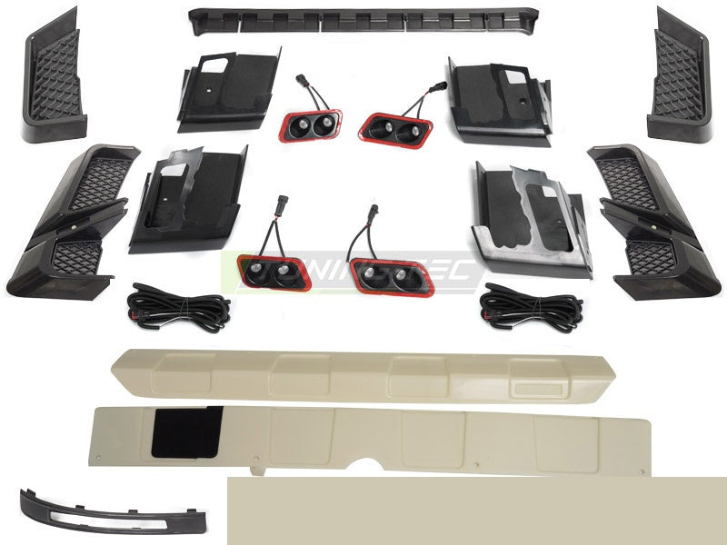 Mercedes G-Klasse W463 BRBS bodykit komplett sett alle deler