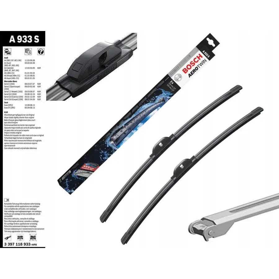 Bosch Aero Viskerblader Mercedes C-klasse W203 Clk