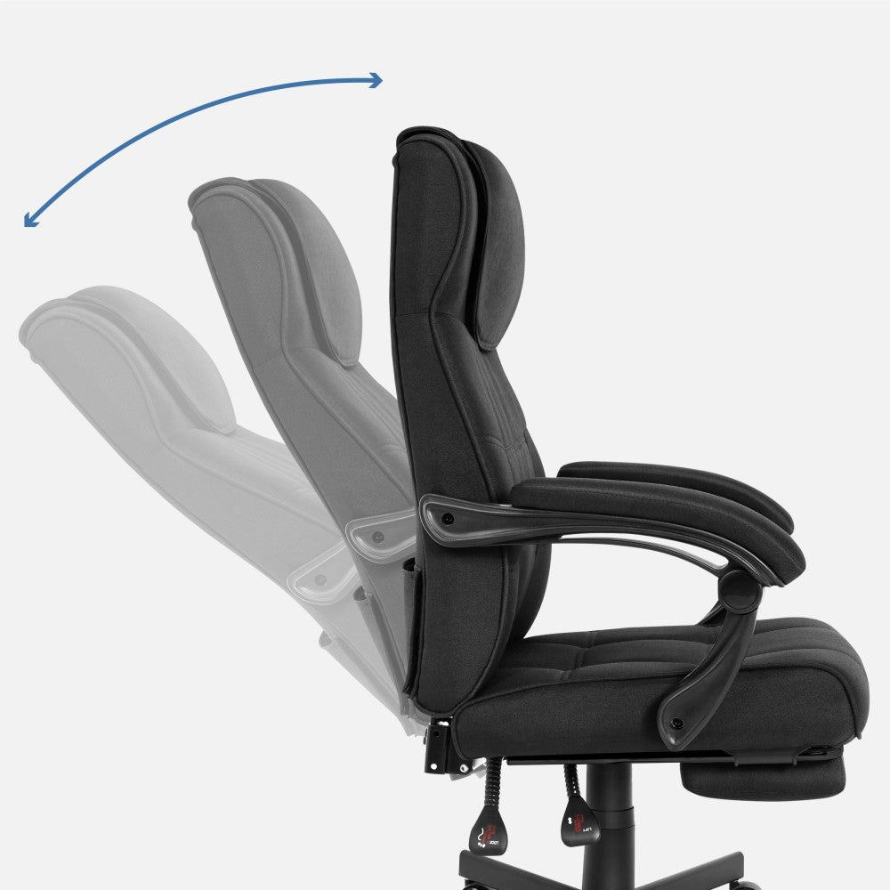 Mark Adler Boss 5.3 kontorstol – detaljbilde av sete og polstring