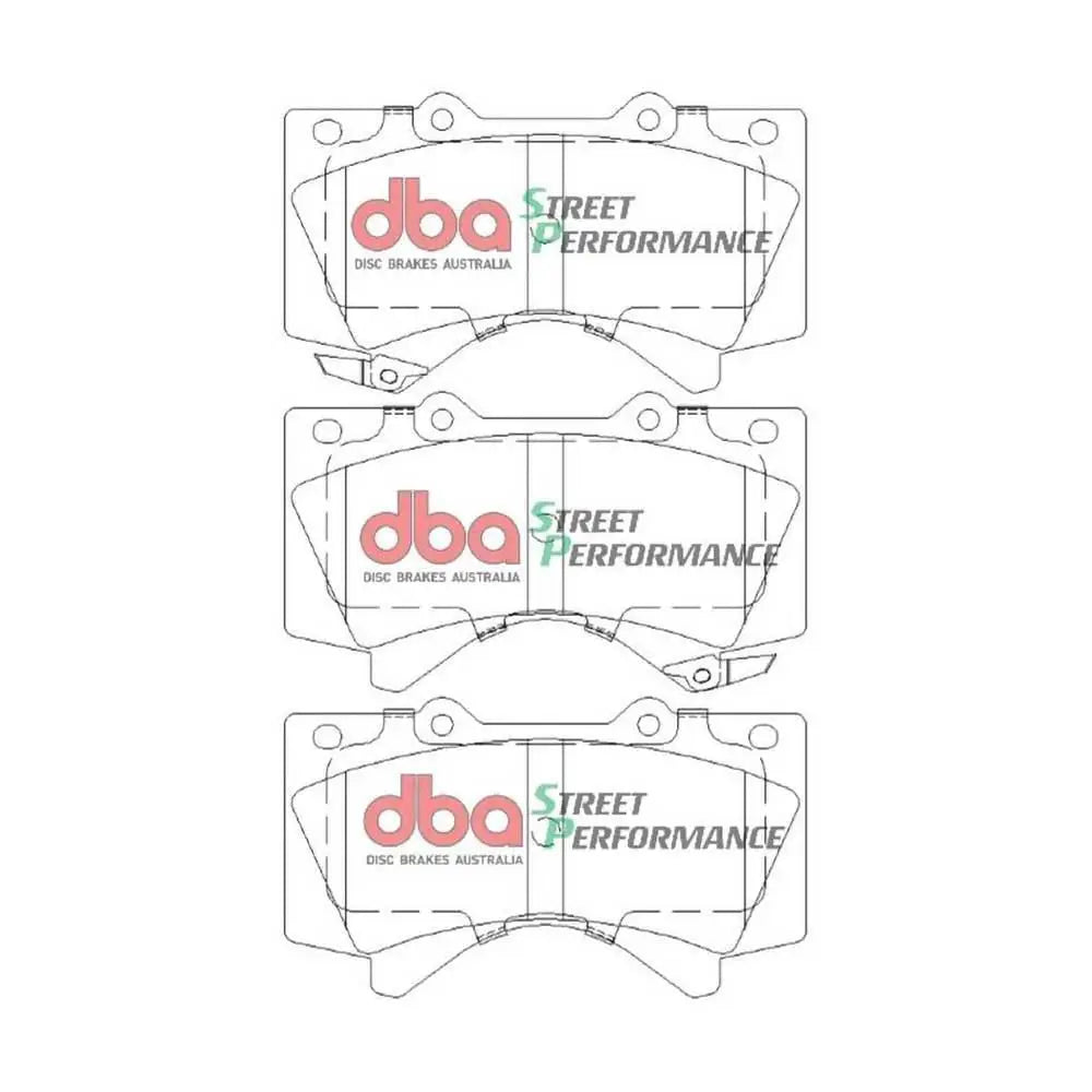 Bremsekit Foran Dba X-gold Street Performance - Toyota Land Cruiser J20 07-15