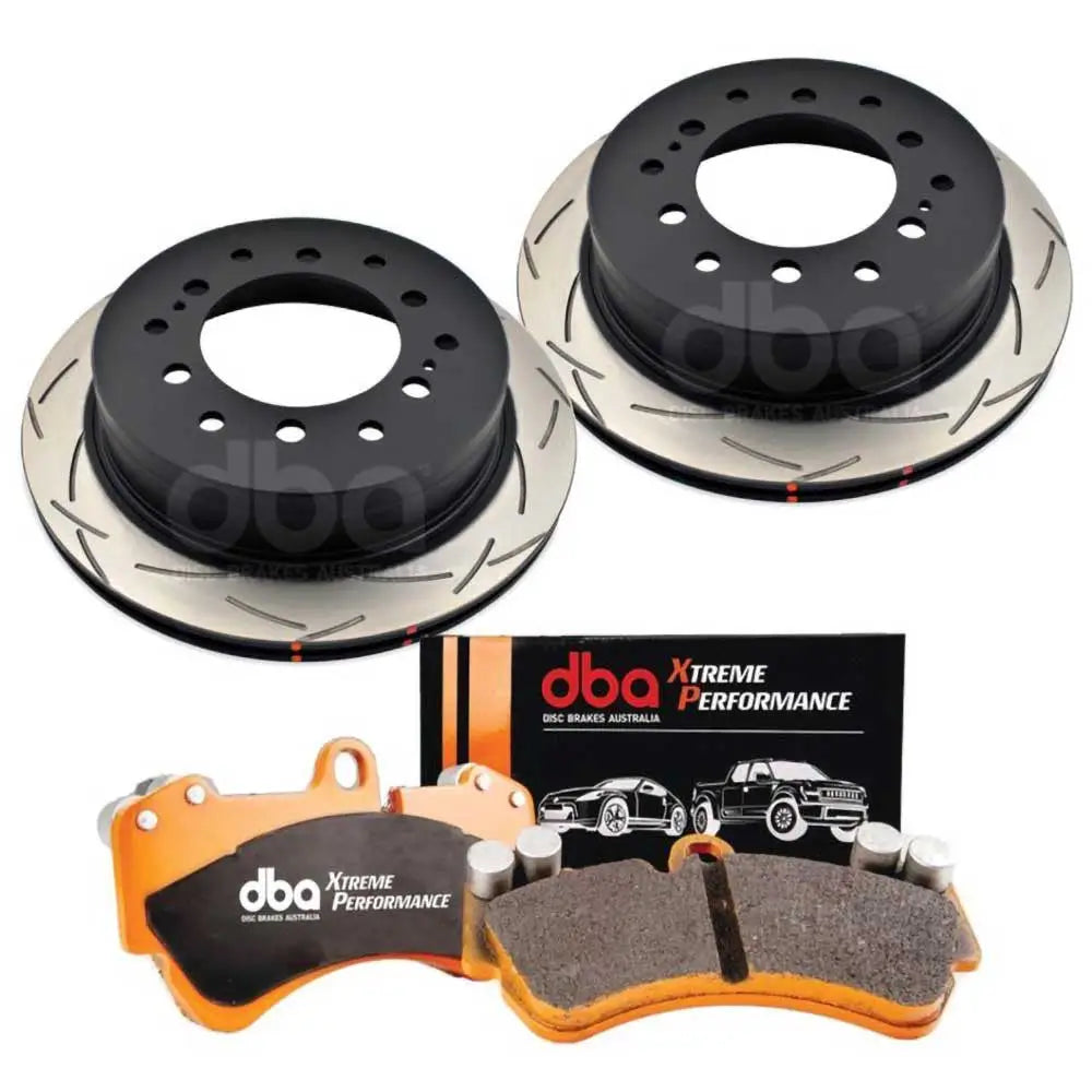 Bremsesett bak Dba T3 4000 Xtreme Performance - Toyota Prado J12 02-09