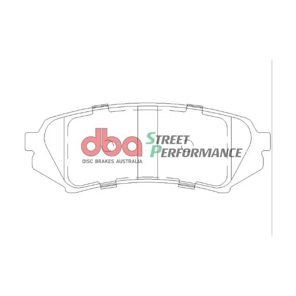 Bremsesett bak Dba X-gold Street Performance - Toyota Tundra 14-21