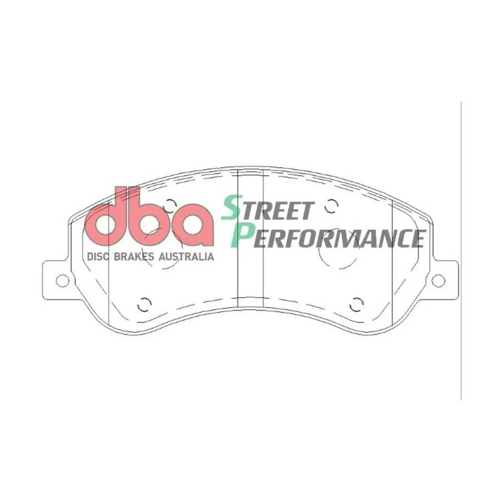 Bremsesett Foran Dba Plain Street Performance - Volkswagen Amarok 10-23