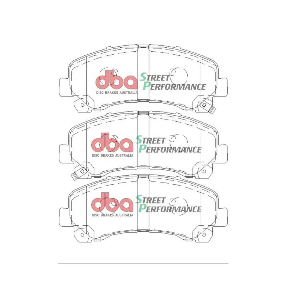 Bremsesett Foran Dba X-gold Street Performance - Isuzu D-max Ii 11-19