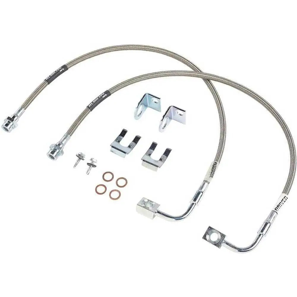 Bremseslange Forlenget Foran 22’’ Rubicon Express Løft 4-6’’ - Jeep Cj 77-81