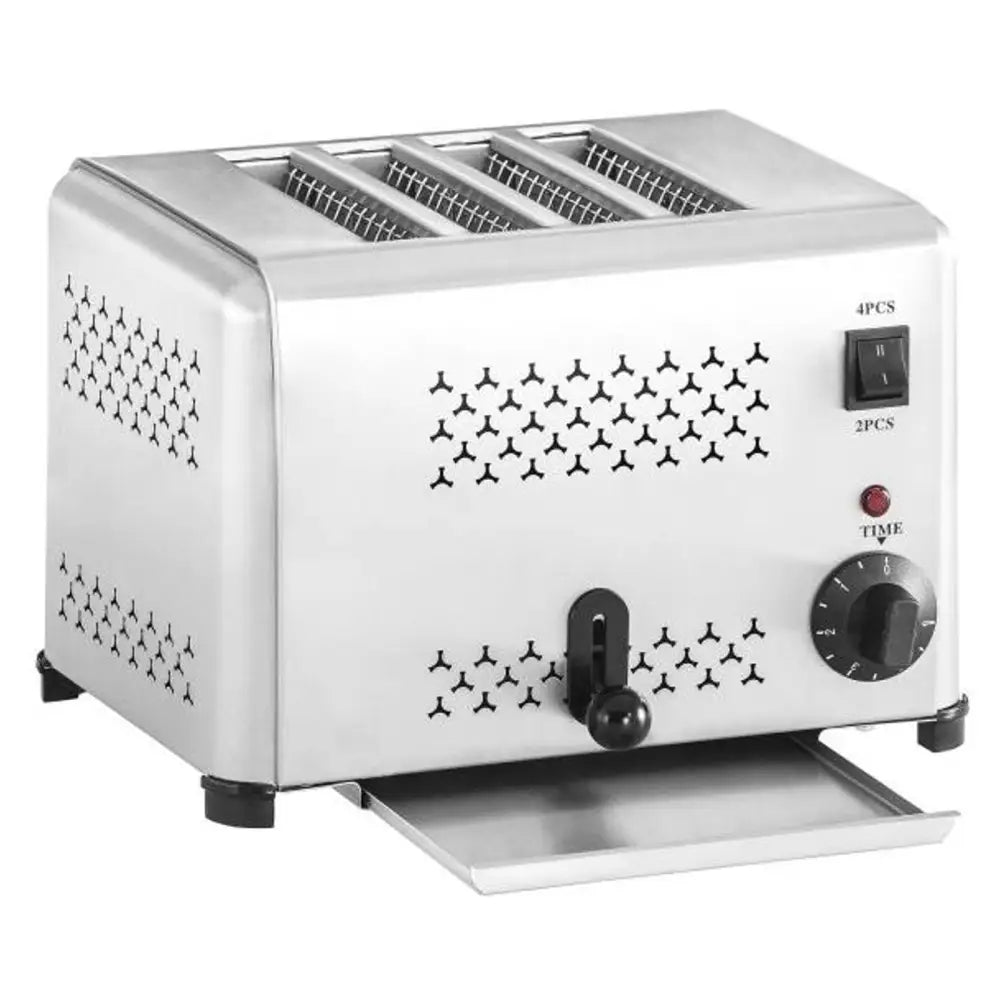 Brødrister og Sandwichgrill Automatisk 4 Skiver 230v Royal Catering