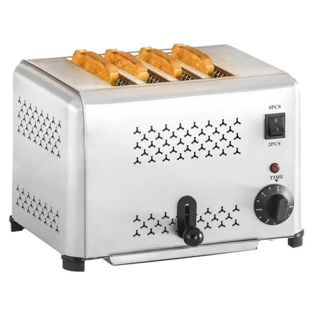 Brødrister og Sandwichgrill Automatisk 4 Skiver 230v Royal Catering