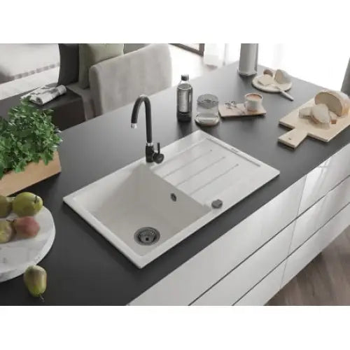 Bruno Kjøkkenvask 1 Kum 795x495 Mm Hvit 6513791010-20-b