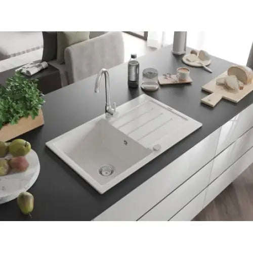 Bruno Kjøkkenvask 1 Kum 795x495 Mm Hvit - 6513791010-20