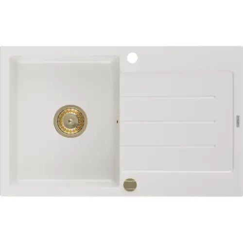 Bruno Kjøkkenvask 1 Kum 795x495 Mm Hvit - 6513791010-20-g