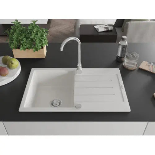 Bruno Kjøkkenvask 1 Kum 795x495 Mm Hvit - 6513791010-20