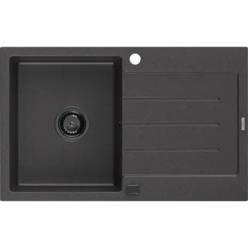 Bruno Kjøkkenvask 1 Kum 795x495 Mm Svart/grå 6513791010-76-b