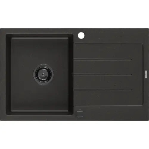 Bruno Kjøkkenvask 1 Kum 795x495 Mm Svart/gull 6513791010-75-b