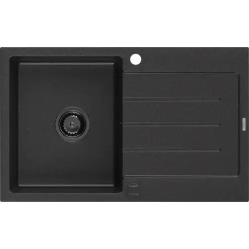 Bruno Kjøkkenvask 1 Kum 795x495 Mm Svart/sølv 6513791010-73-b